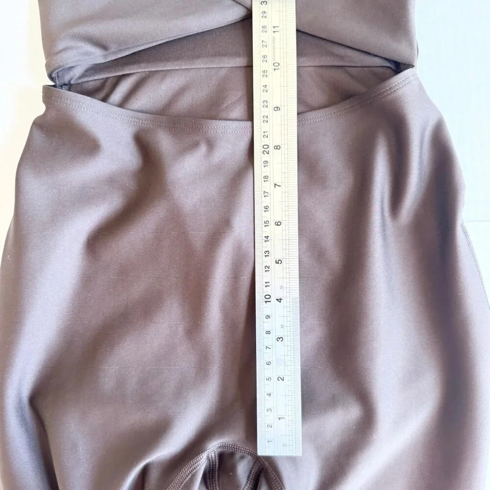 Alo Yoga Espresso Brown Airlift A-List Onesie - Picture 11 of 11